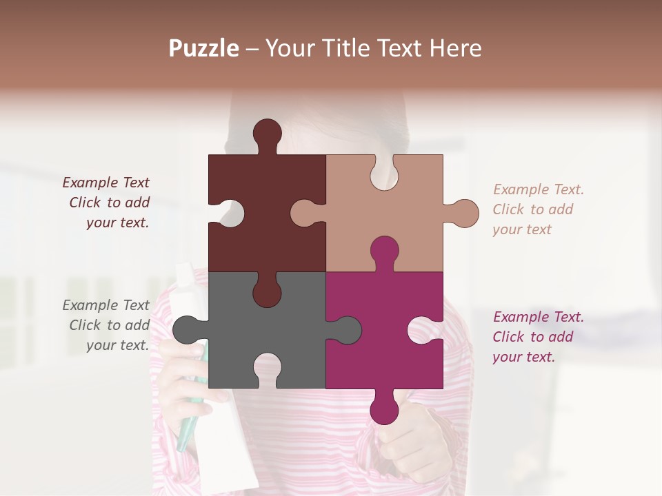 A Young Girl Holding A Toothbrush And Giving A Thumbs Up PowerPoint Template