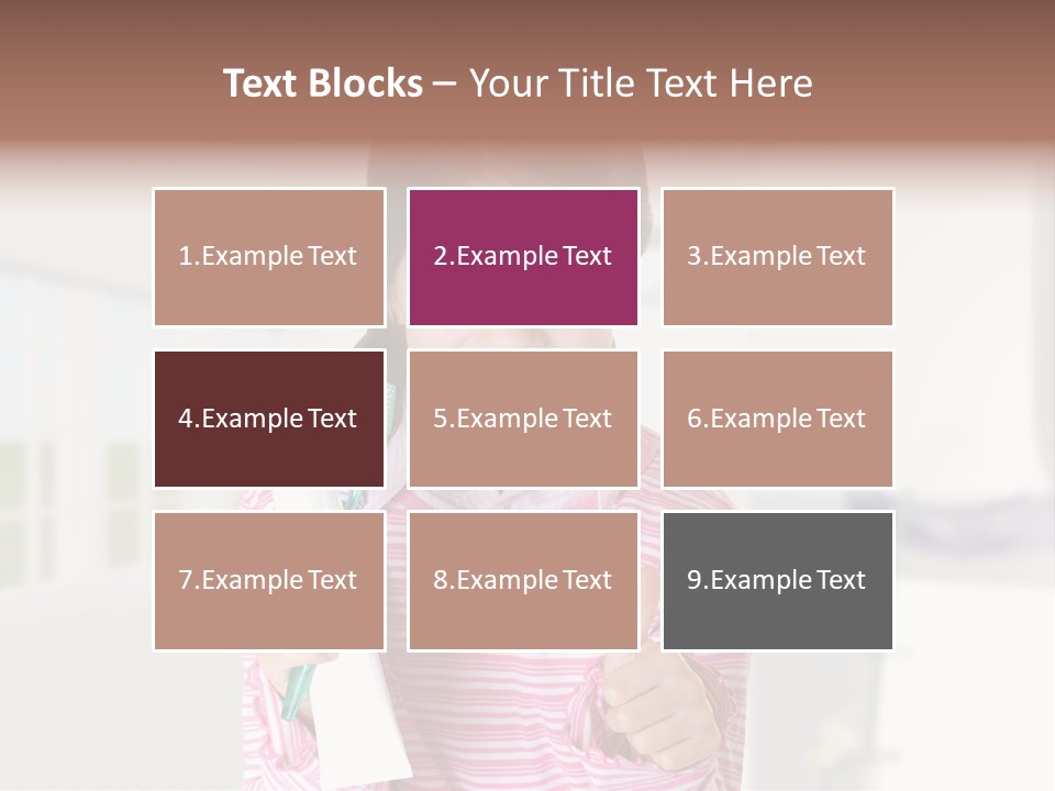 A Young Girl Holding A Toothbrush And Giving A Thumbs Up PowerPoint Template