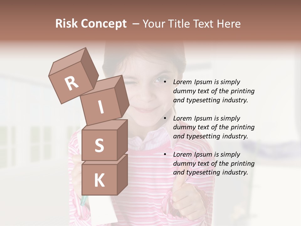 A Young Girl Holding A Toothbrush And Giving A Thumbs Up PowerPoint Template