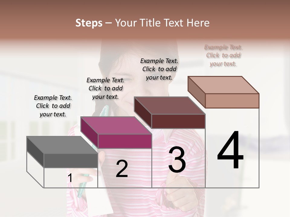 A Young Girl Holding A Toothbrush And Giving A Thumbs Up PowerPoint Template