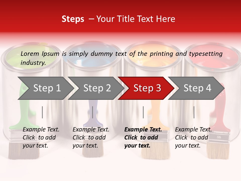 Descriptive Improvement Ink PowerPoint Template