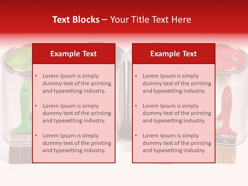 Descriptive Improvement Ink PowerPoint Template