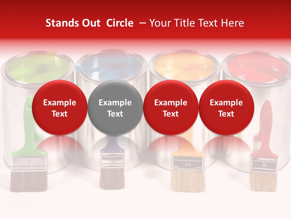 Descriptive Improvement Ink PowerPoint Template