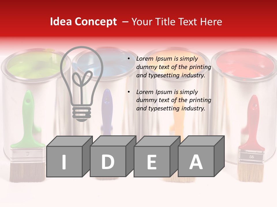 Descriptive Improvement Ink PowerPoint Template