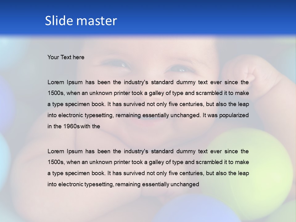 Cute Dark Beautiful PowerPoint Template