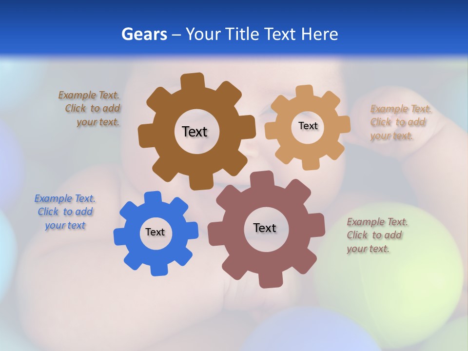 Cute Dark Beautiful PowerPoint Template