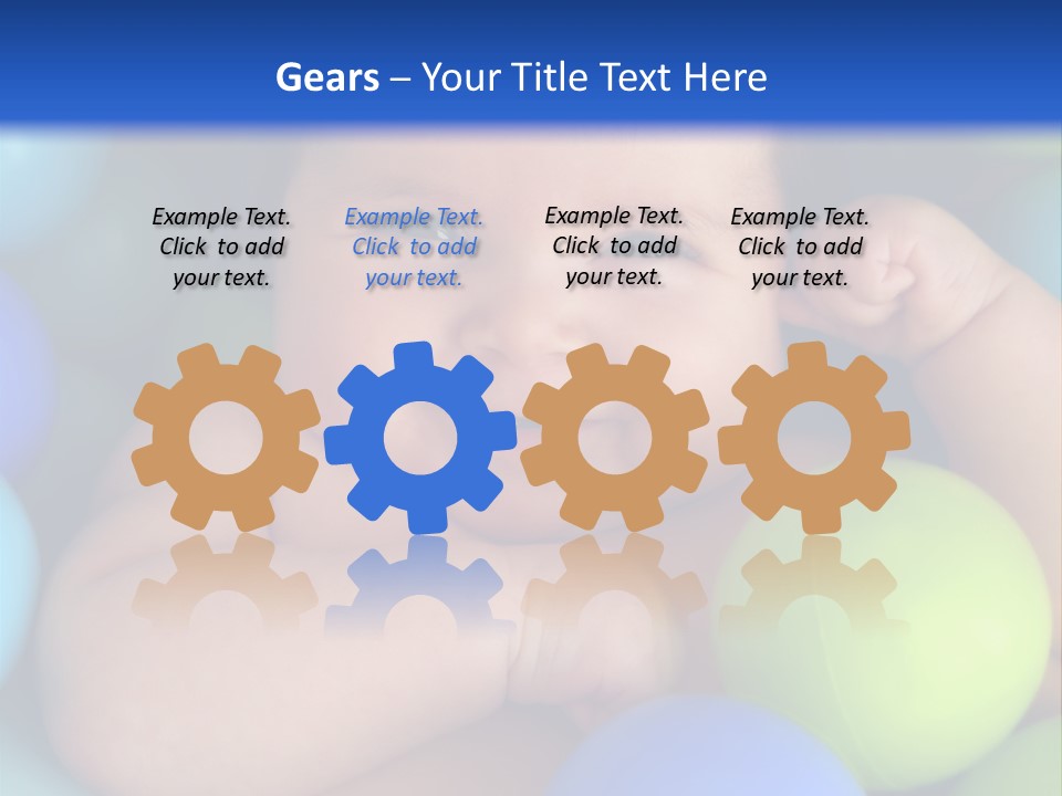 Cute Dark Beautiful PowerPoint Template