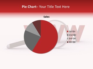 Website Magnify Magnifier PowerPoint Template