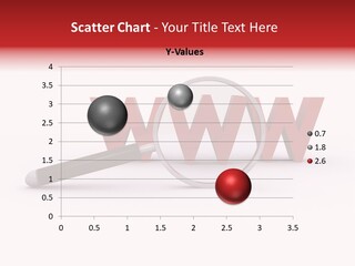 Website Magnify Magnifier PowerPoint Template