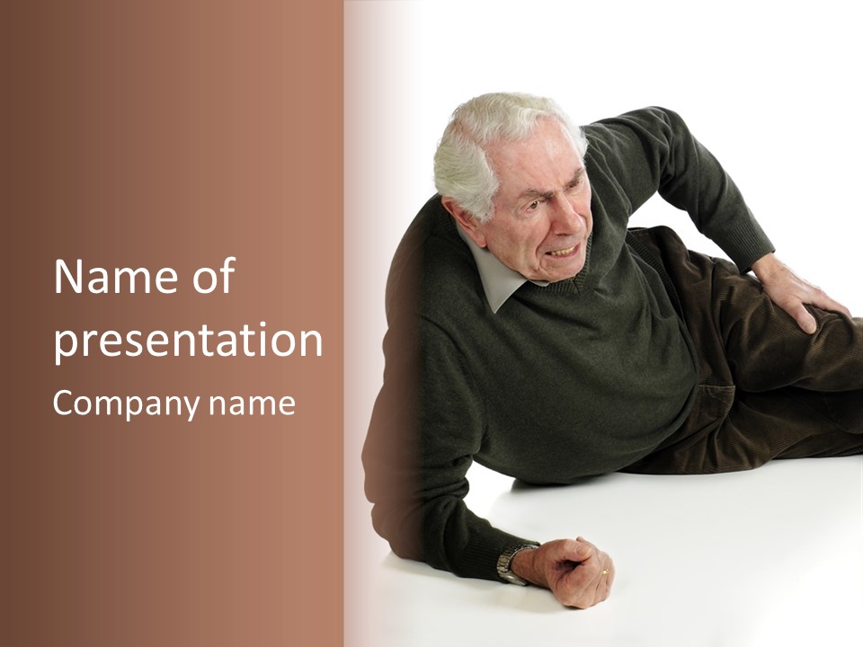 Pain Accidental Risk PowerPoint Template