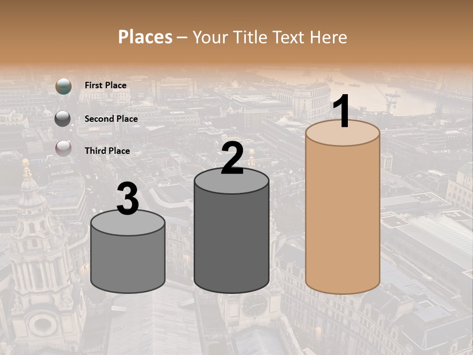 Downtown Crane Old PowerPoint Template