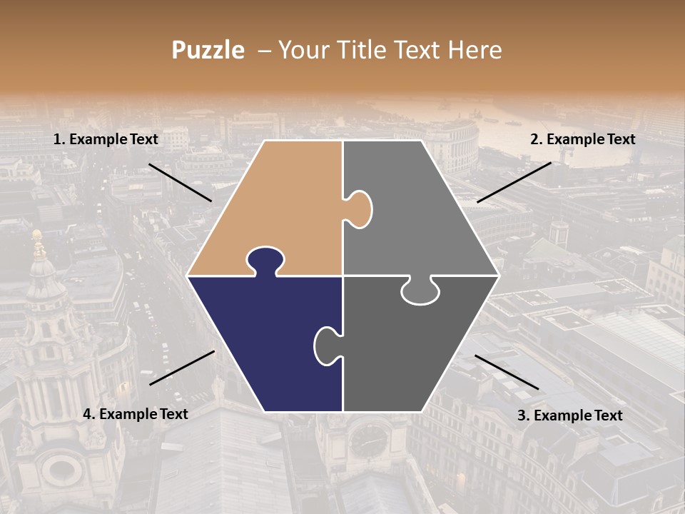Downtown Crane Old PowerPoint Template