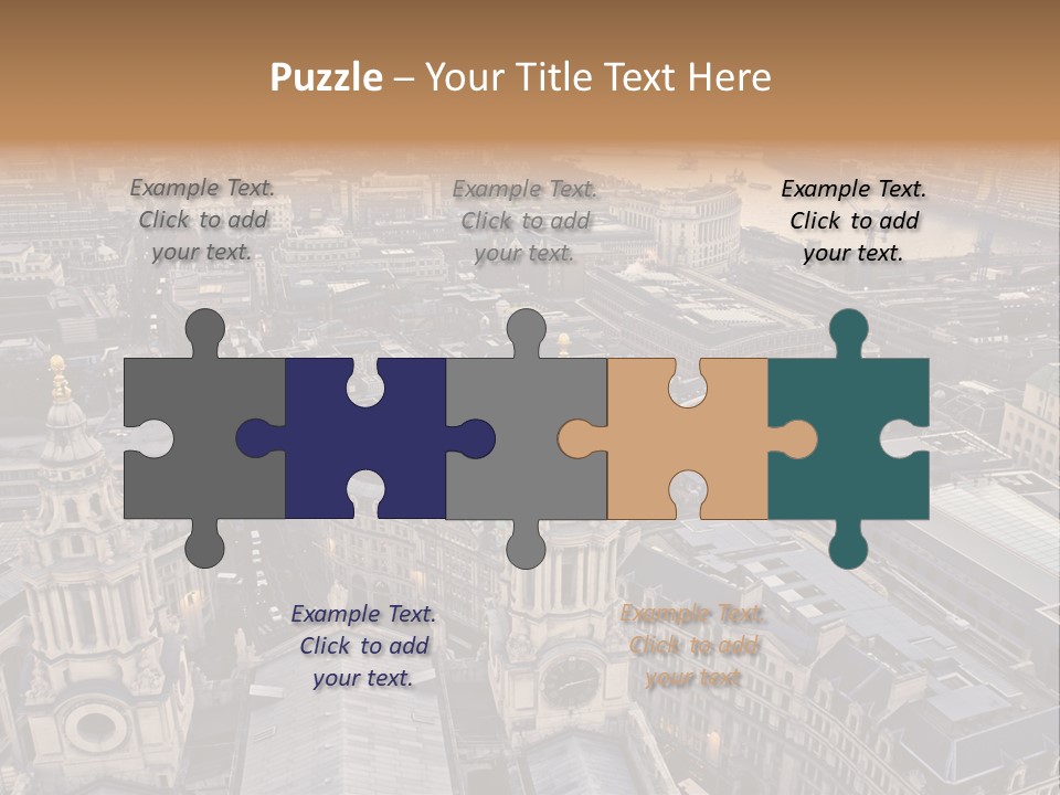 Downtown Crane Old PowerPoint Template