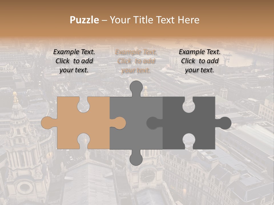 Downtown Crane Old PowerPoint Template