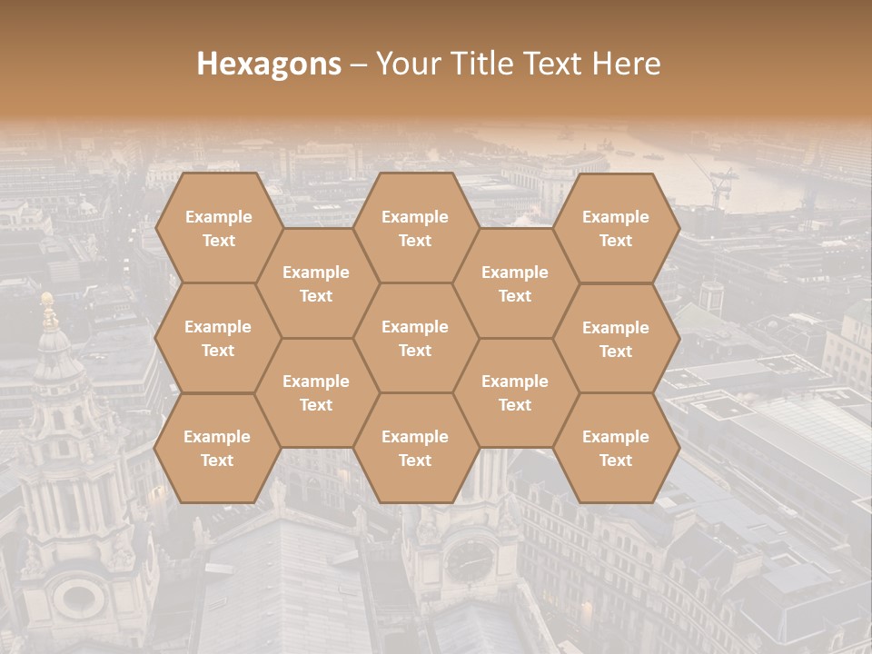 Downtown Crane Old PowerPoint Template