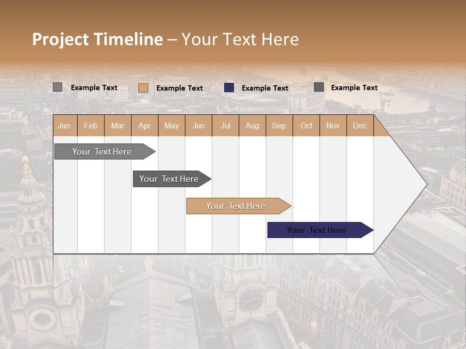 Downtown Crane Old PowerPoint Template