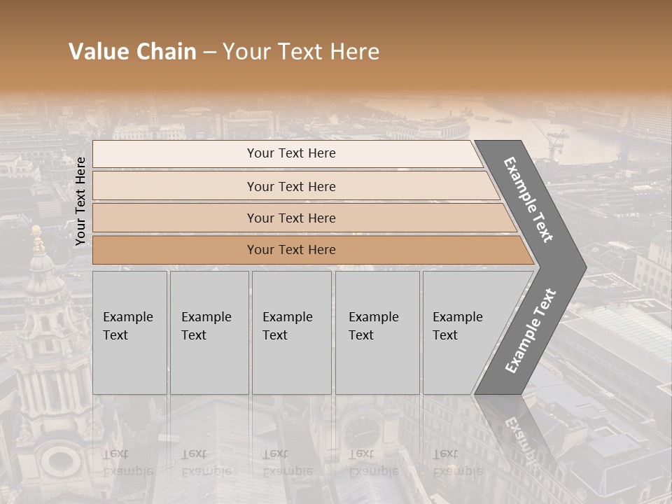 Downtown Crane Old PowerPoint Template