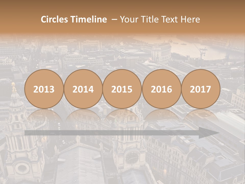 Downtown Crane Old PowerPoint Template