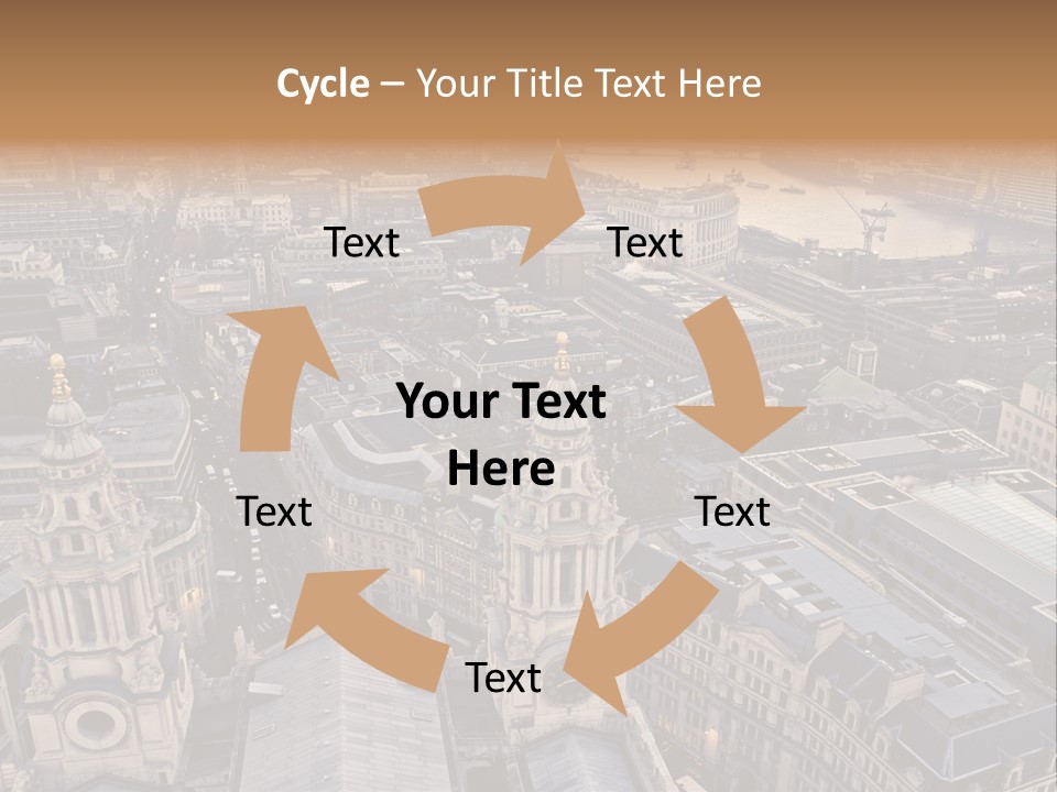 Downtown Crane Old PowerPoint Template