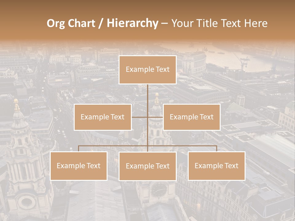 Downtown Crane Old PowerPoint Template
