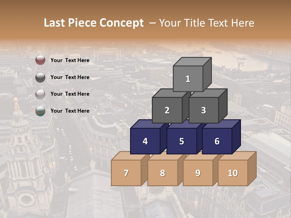 Downtown Crane Old PowerPoint Template