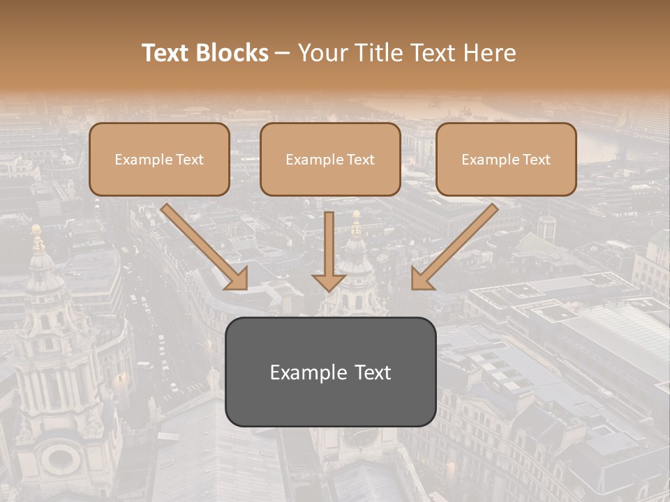 Downtown Crane Old PowerPoint Template