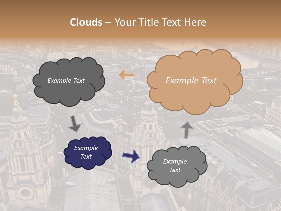 Downtown Crane Old PowerPoint Template