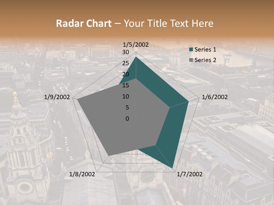 Downtown Crane Old PowerPoint Template