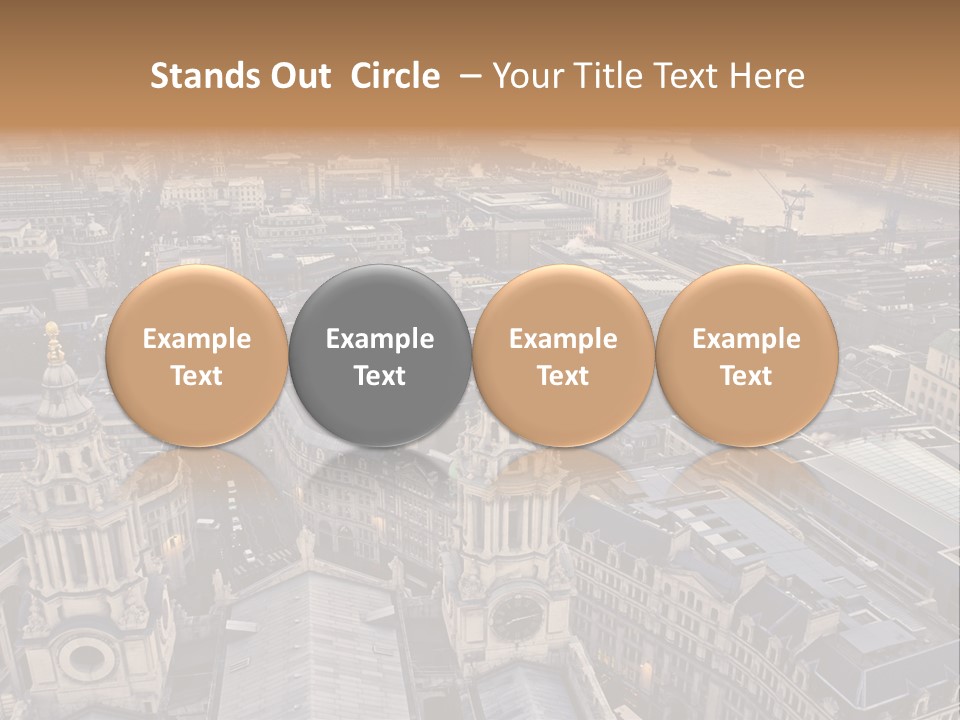 Downtown Crane Old PowerPoint Template