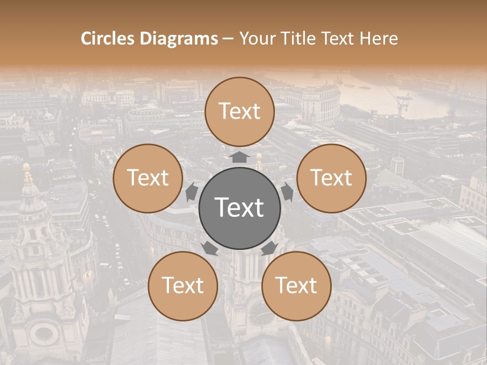 Downtown Crane Old PowerPoint Template