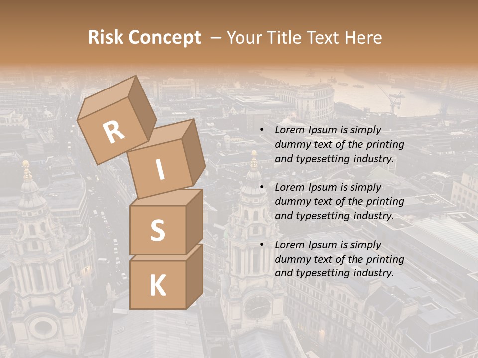 Downtown Crane Old PowerPoint Template