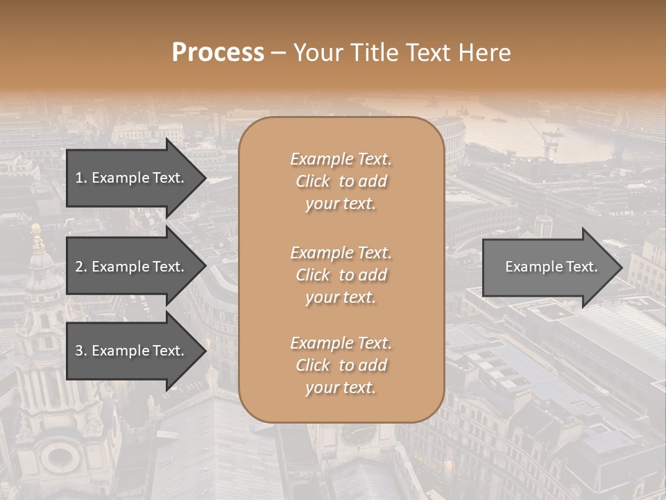 Downtown Crane Old PowerPoint Template