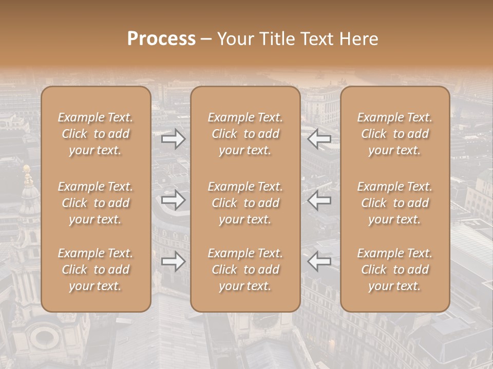 Downtown Crane Old PowerPoint Template