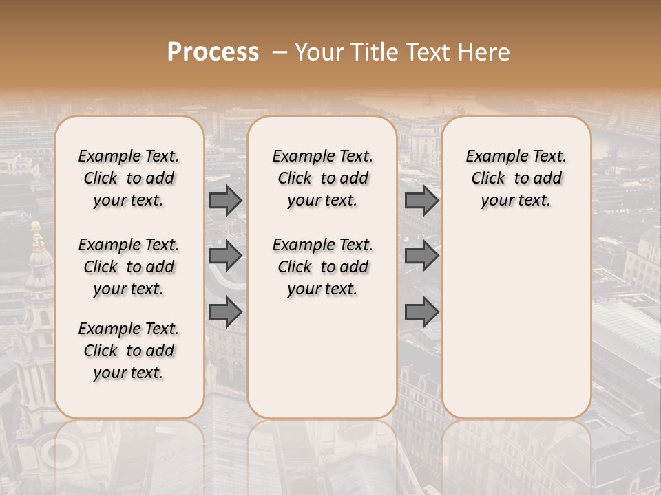 Downtown Crane Old PowerPoint Template