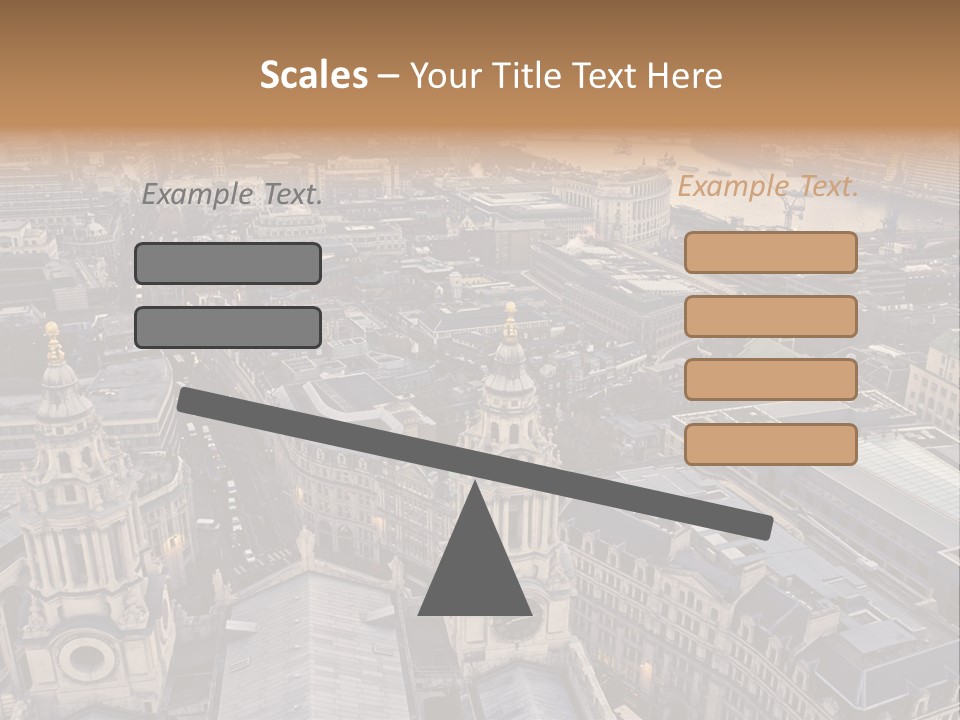 Downtown Crane Old PowerPoint Template