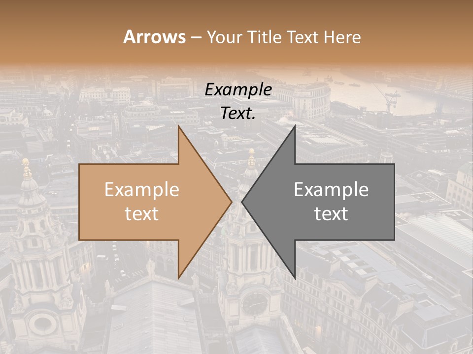 Downtown Crane Old PowerPoint Template