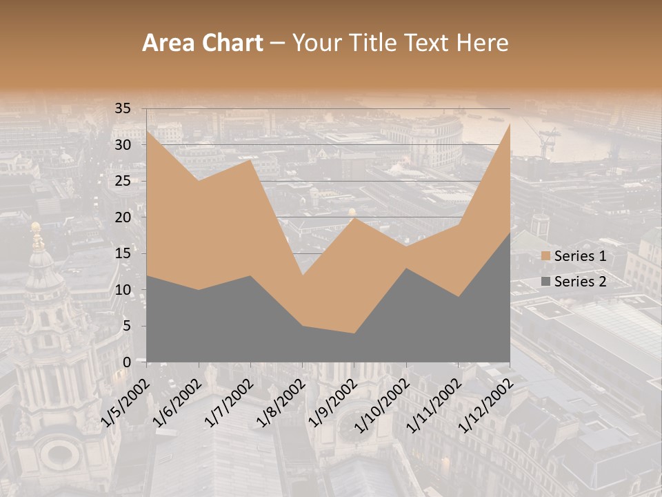 Downtown Crane Old PowerPoint Template