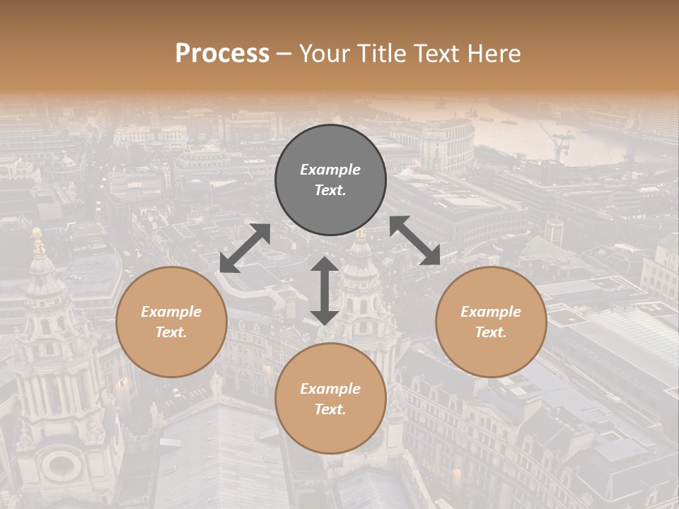 Downtown Crane Old PowerPoint Template