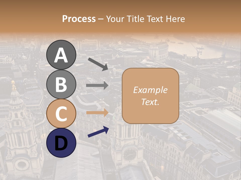 Downtown Crane Old PowerPoint Template