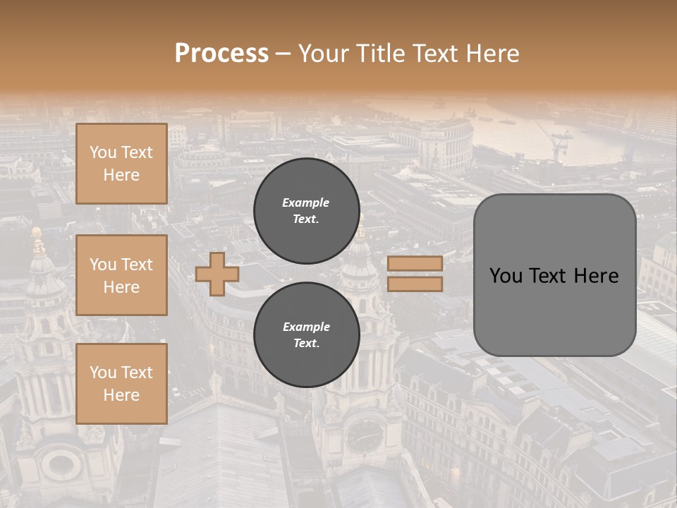 Downtown Crane Old PowerPoint Template
