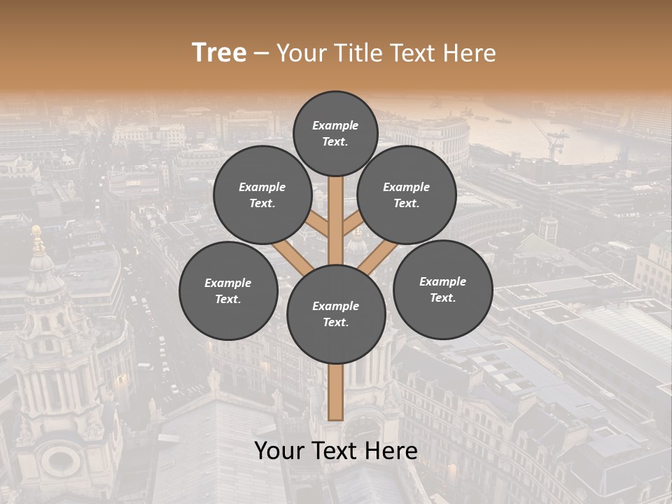 Downtown Crane Old PowerPoint Template