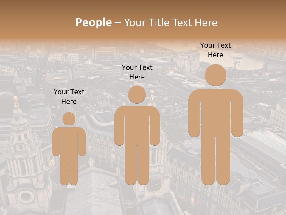 Downtown Crane Old PowerPoint Template