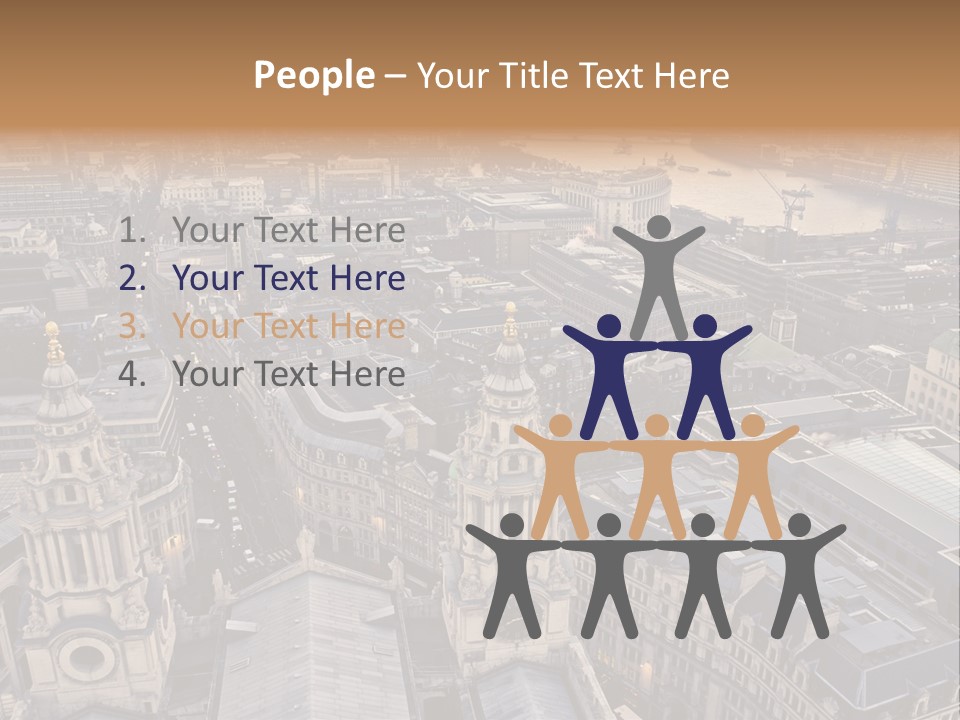 Downtown Crane Old PowerPoint Template