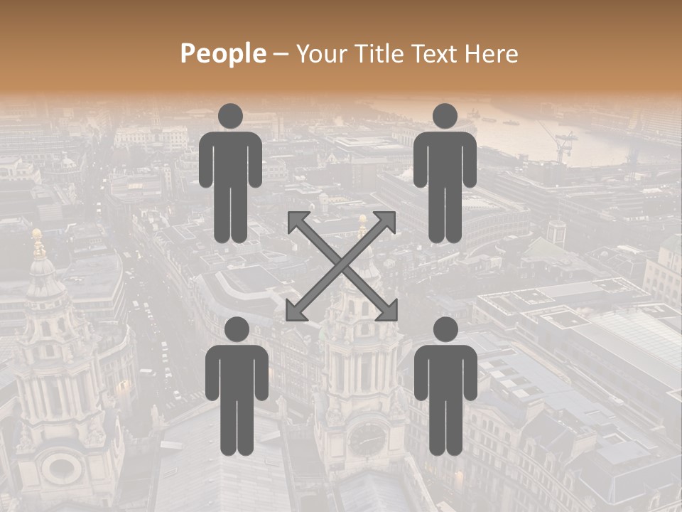 Downtown Crane Old PowerPoint Template