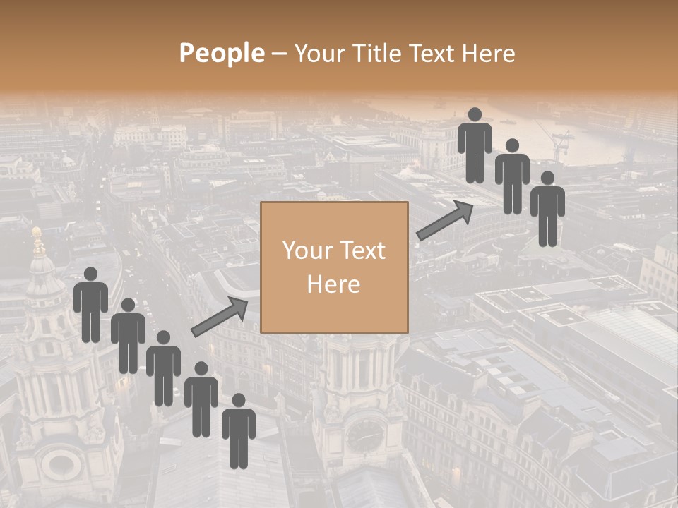 Downtown Crane Old PowerPoint Template
