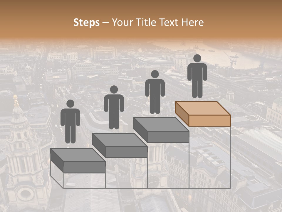 Downtown Crane Old PowerPoint Template
