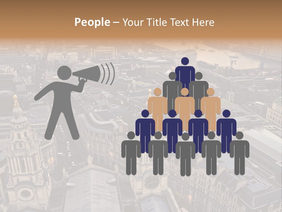 Downtown Crane Old PowerPoint Template