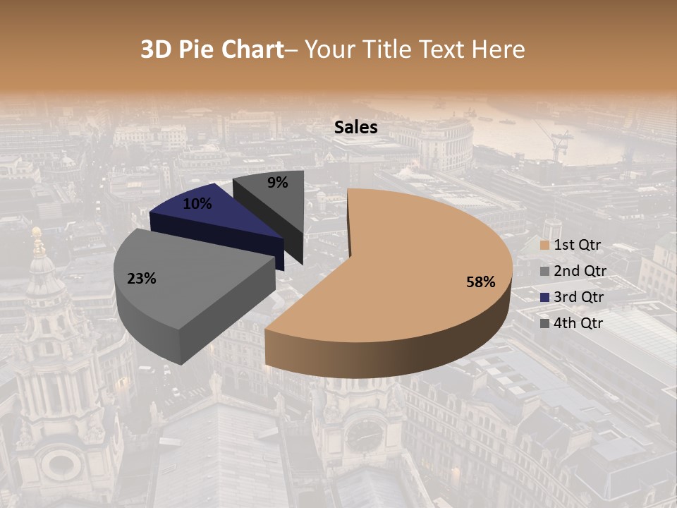 Downtown Crane Old PowerPoint Template
