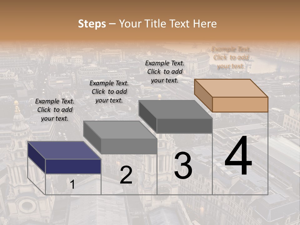 Downtown Crane Old PowerPoint Template