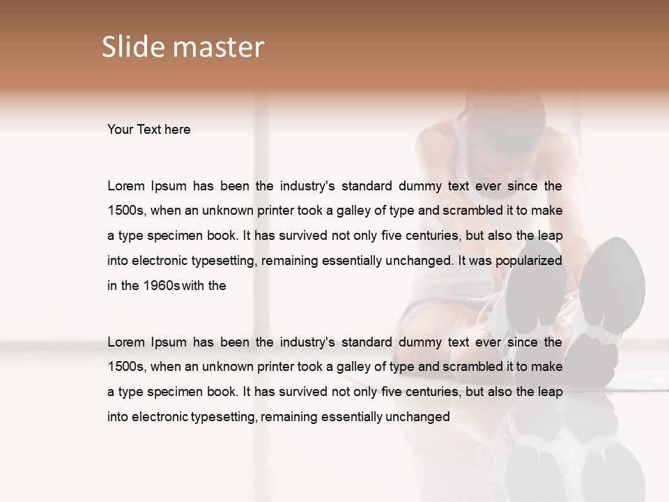 Lawyer Executive Man PowerPoint Template